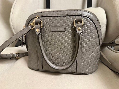 Gucci gray leather way - gucci,