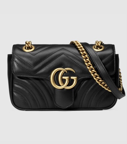 Gucci marmont shoulder bag - gg,