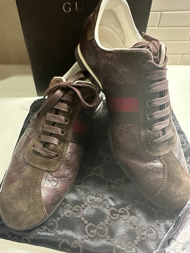 Gucci authenticated brown - gucci,