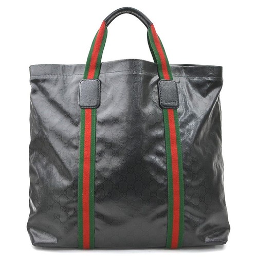 Gucci bag 763237 - black, pvc