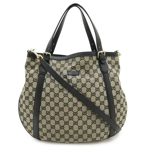 Gucci 282535 canvas leather - gg,
