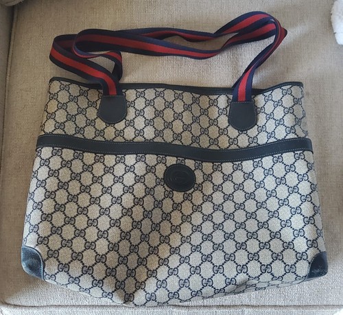 Gucci vintage tote with - vintage,