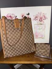 Vintage Gucci Tote And Wallet