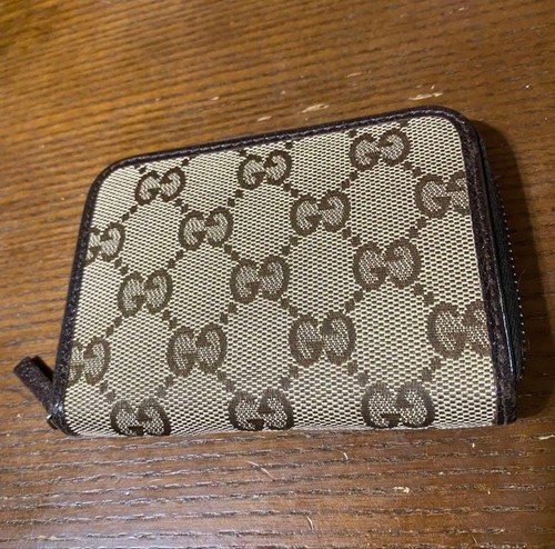 Gucci canvas and leather - gg,